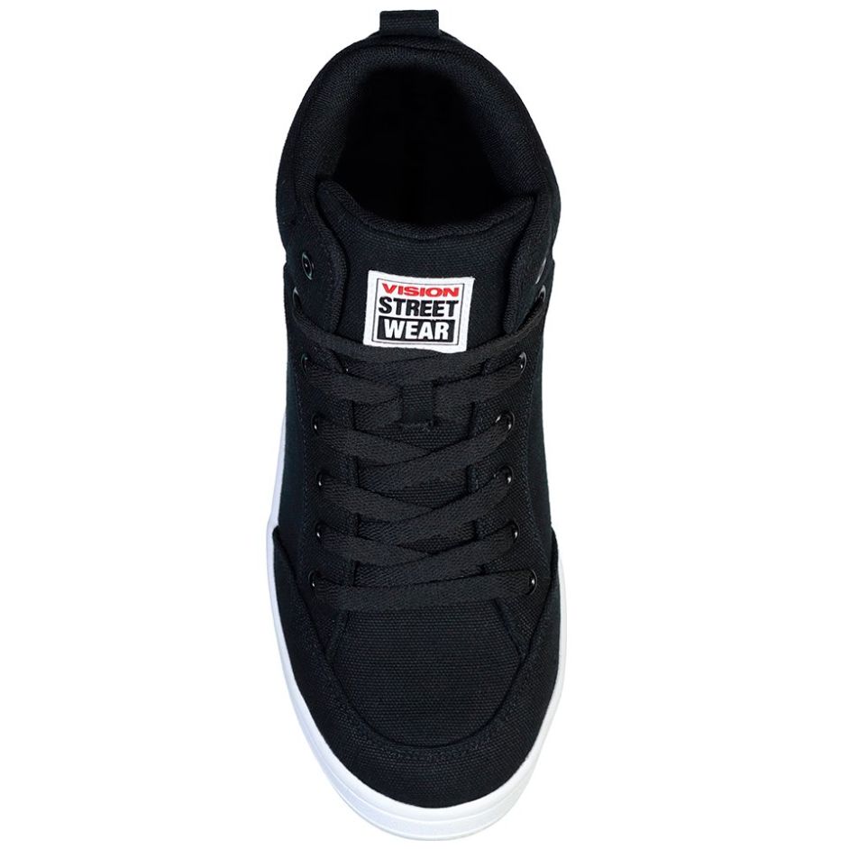 Tenis Bota Vision Street Wear Negro para Hombre