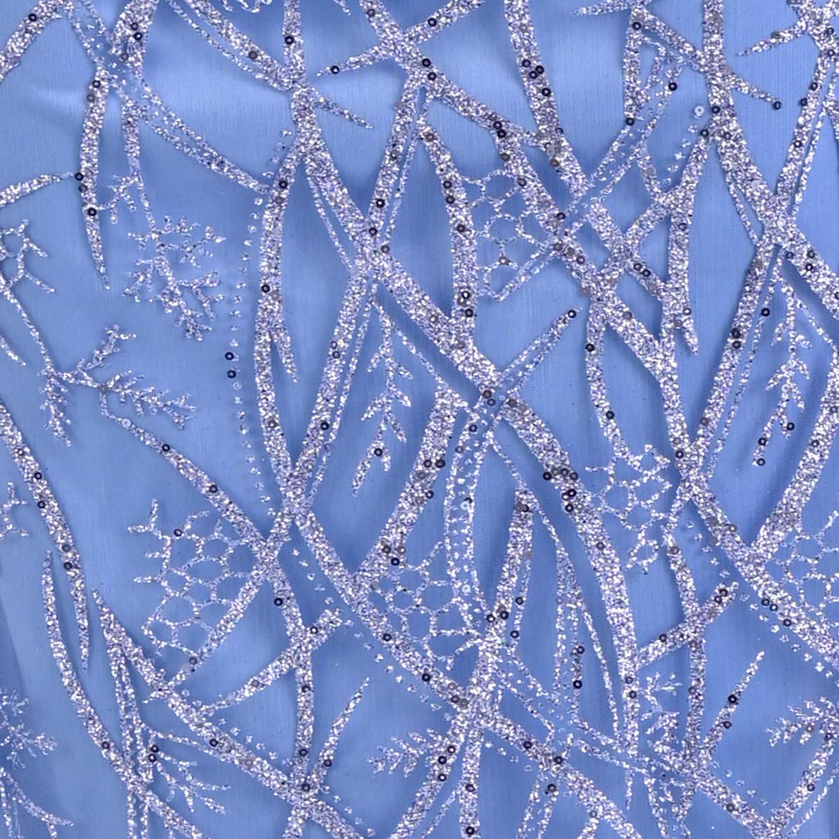 Vestido Largo Pink Gallery Escote Redondo para Mujer