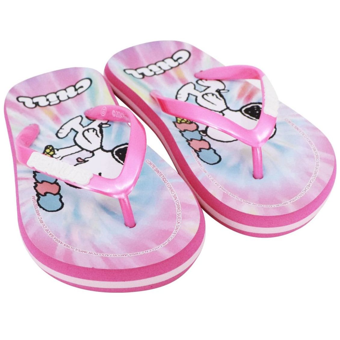 Sandalias Peanuts Flip Flop 18-22 para Niña
