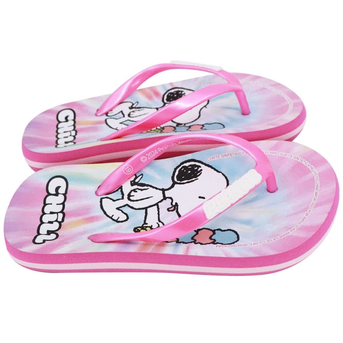 Sandalias Peanuts Flip Flop 18-22 para Niña
