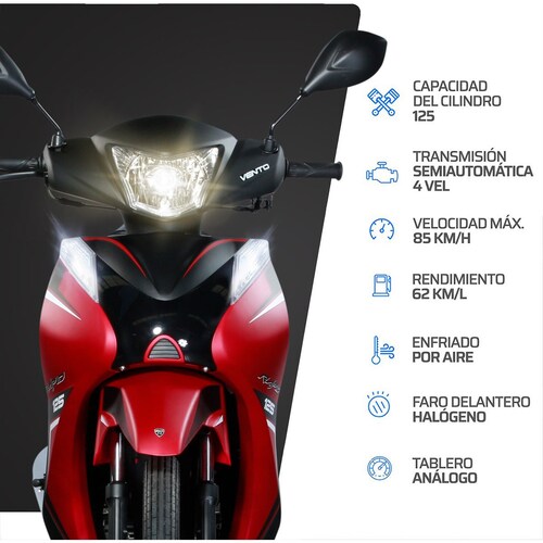 Motocicleta Vento Rapid 125 2024