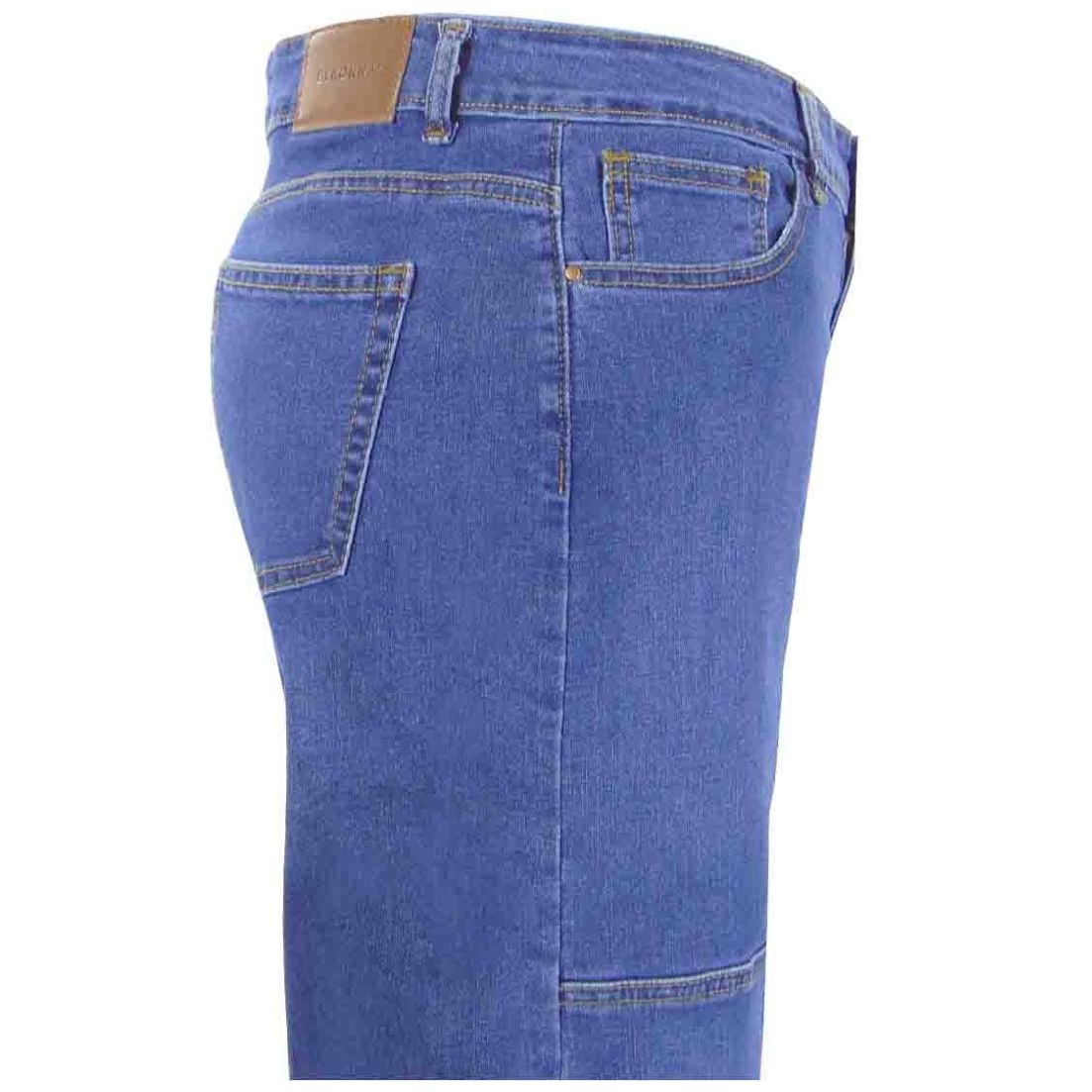 Jeans Beronna Corte Wide Leg para Mujer