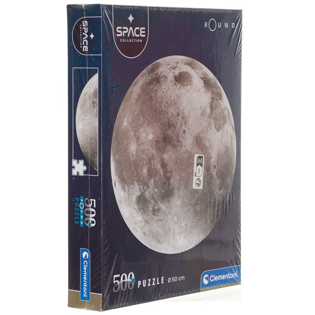 Jigsaw Puzzle Rompecabezas Luna Rompecabezas 500 Piezas Round