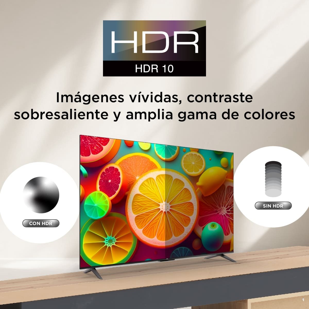 Pantalla Tcl 75" 4K Google Tv 75S454