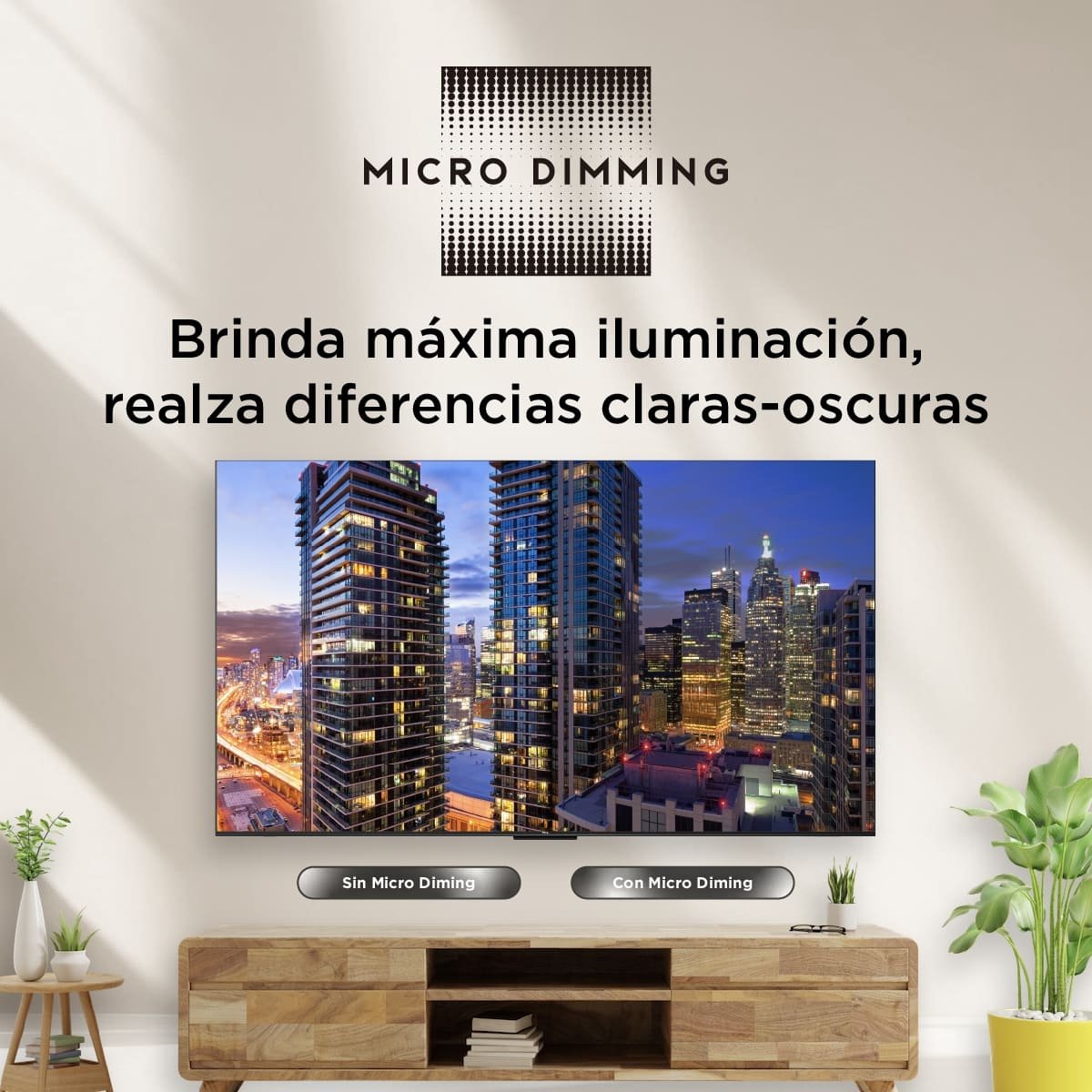 Pantalla Tcl 75" 4K Google Tv 75S454