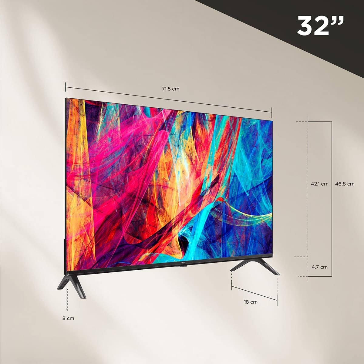 Pantalla Tcl 32" Android Tv 32S350A