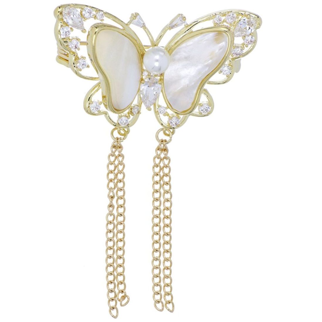 Broche Mariposa Chapado Oro Farfalla Bonetti