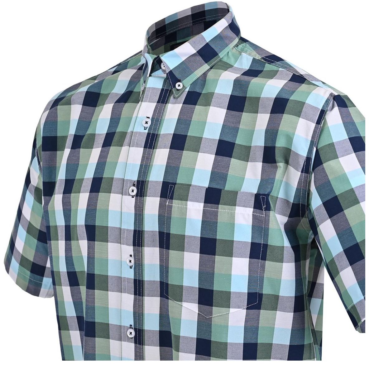 Camisa Casual Manga Corta Cavalatti para Hombre