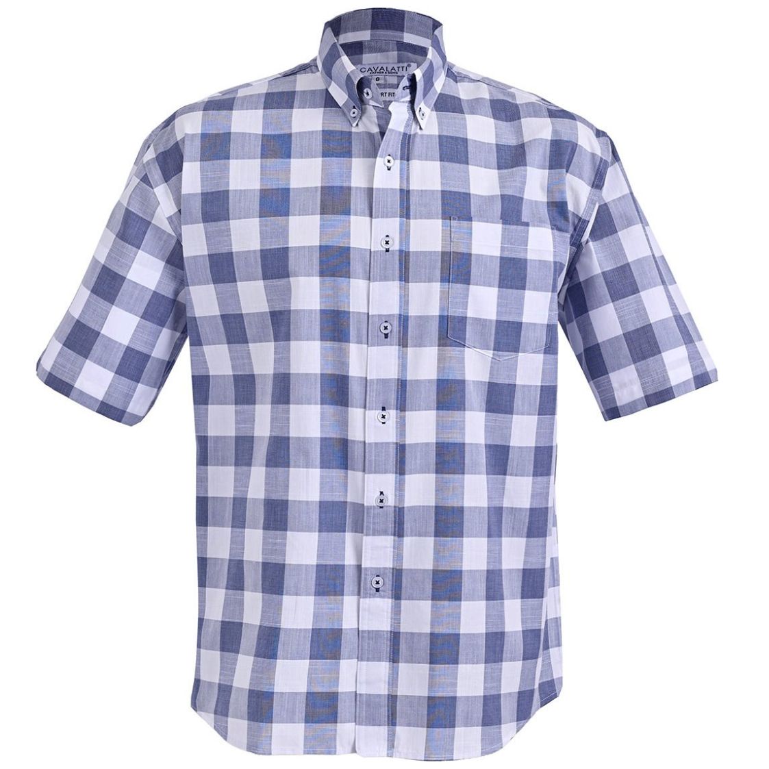 Camisa Casual Manga Corta Cavalatti para Hombre