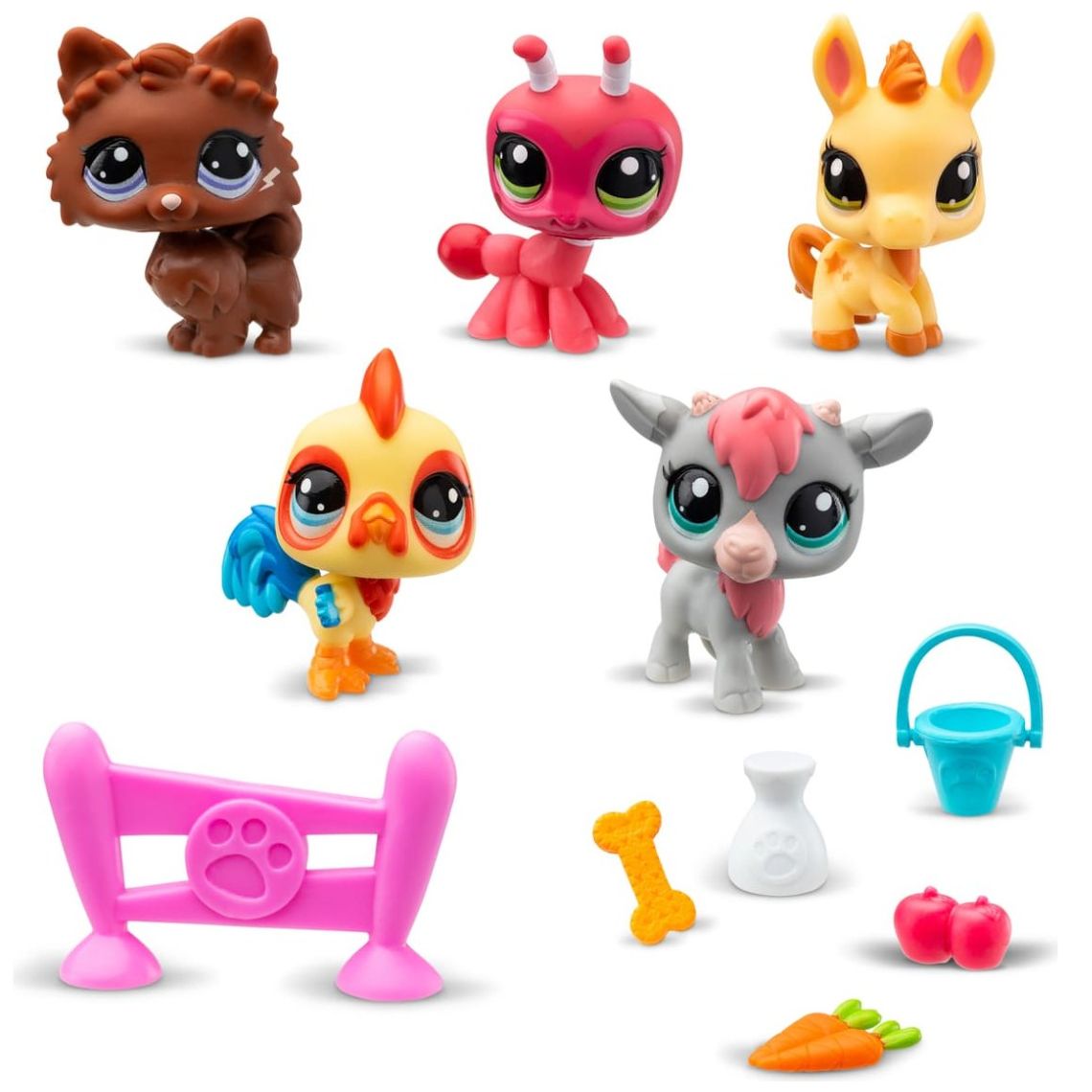 5 Pack Granja Littlest Pet Shop