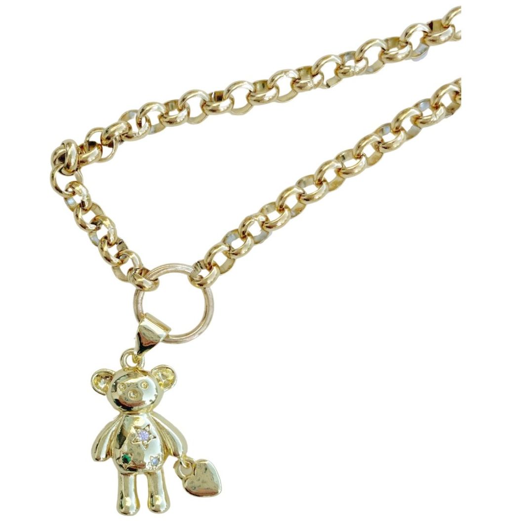 Collar Oso Corazón Movimiento Aktuales