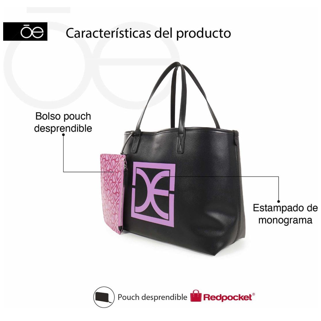 Bolso Tote Cloe para Mujer