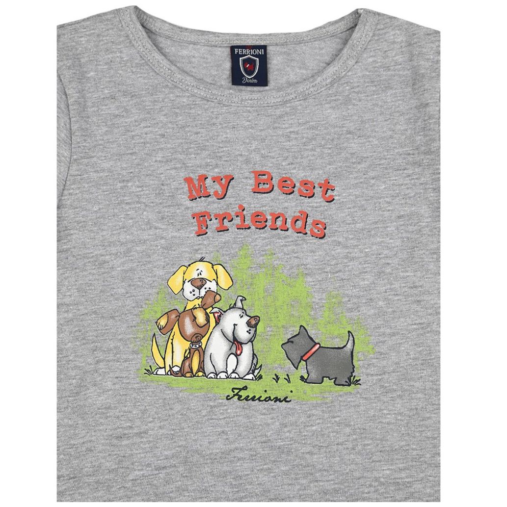 Playera Ferrioni Manga Corta Indiana para Bebé