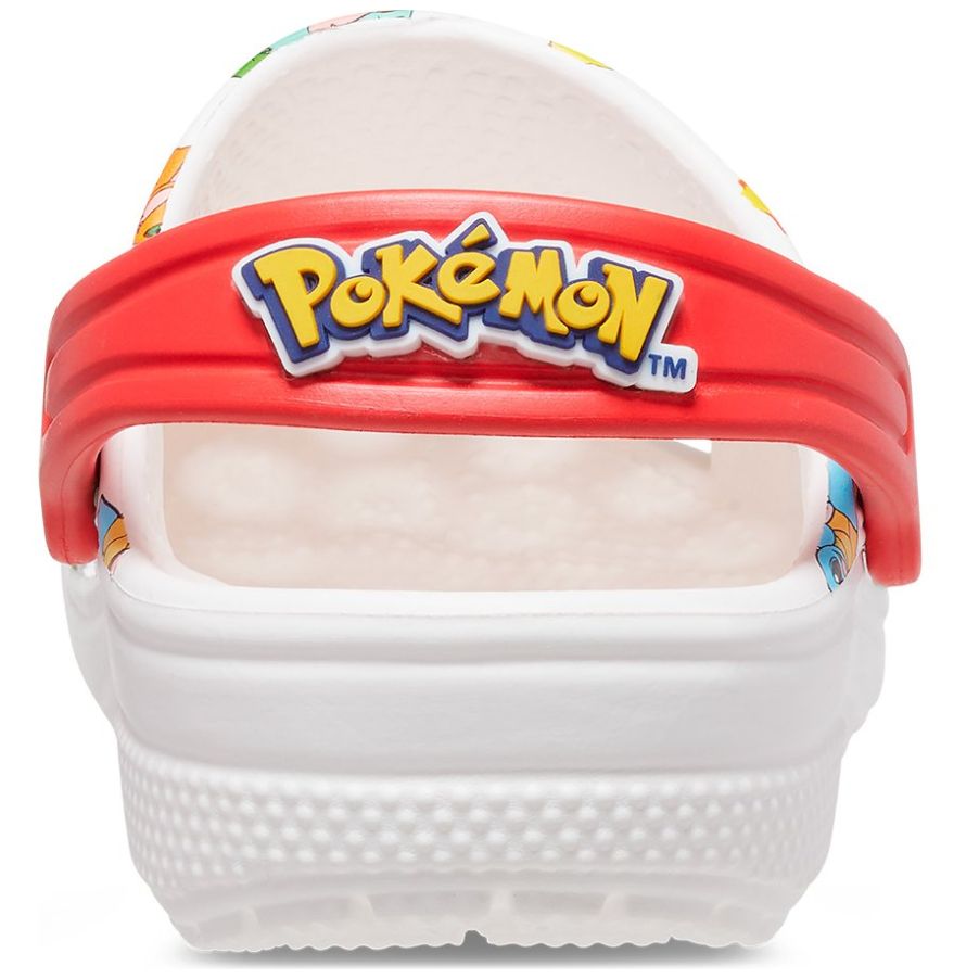 Sueco Crocs Pokemon Classic 18-23 Blanco