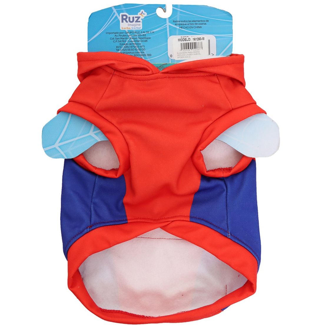 Sudadera para Perro Mediano Unisex Marvel Spider-Man D Ruz
