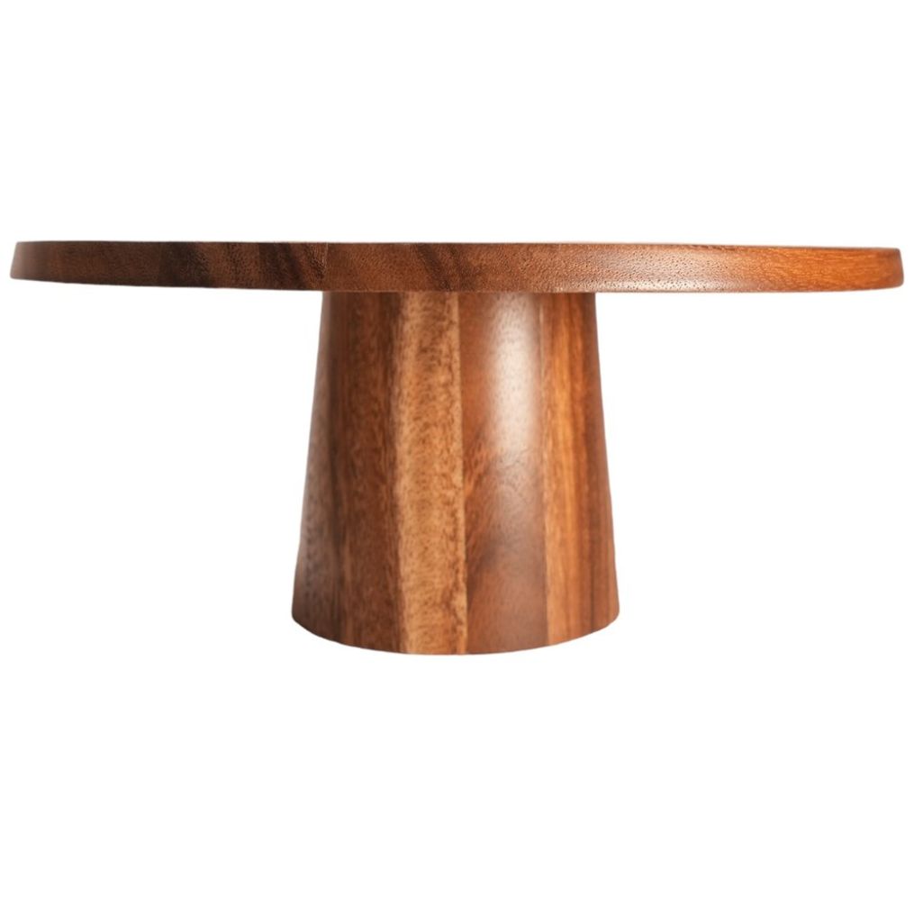 Home Nature Base Pastelera de Madera 13*30 Cm