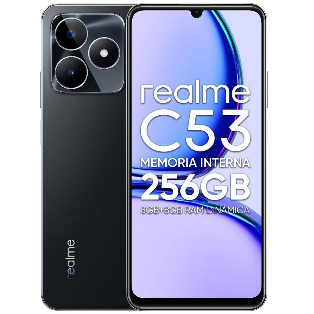 Celular Realme C53 256Gb Color Negro  R9 (Telcel)