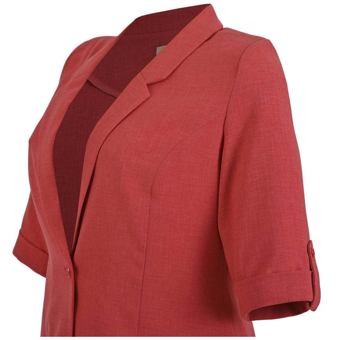 Saco Sin Forro Manga 3/4  Pavla Mint para Mujer