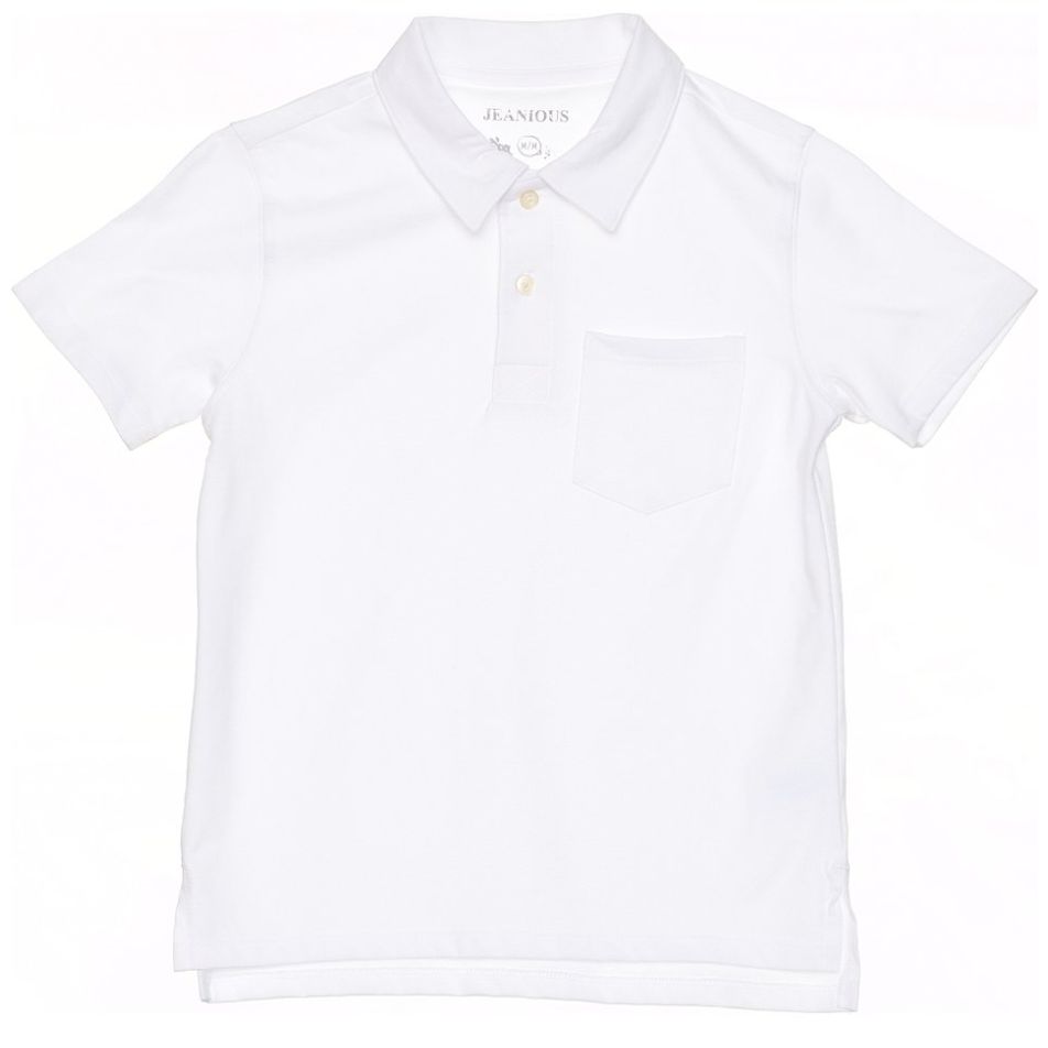 Playera Manga Corta Tipo Polo para Niño Jeanious