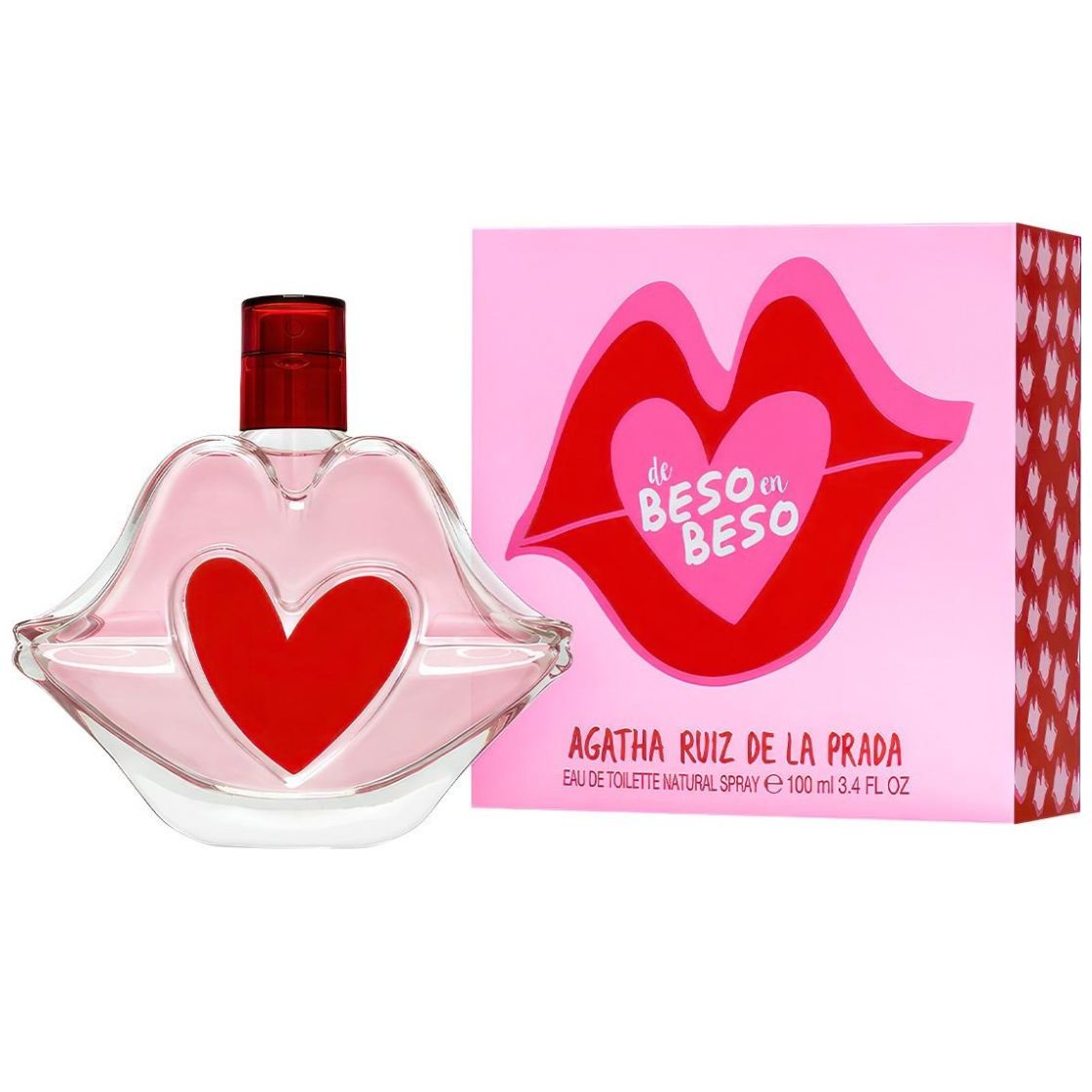 Perfume para Mujer Agatha Ruiz de la Prada de Beso en Beso Eau de Toilette 100Ml