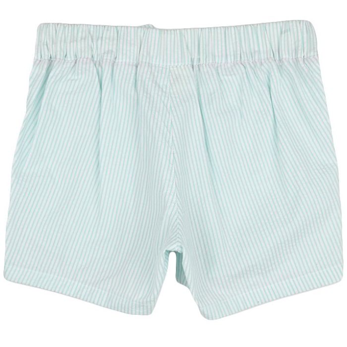 Ferrioni Short Creamy a Rayas con Moño para Bebé Ferrioni