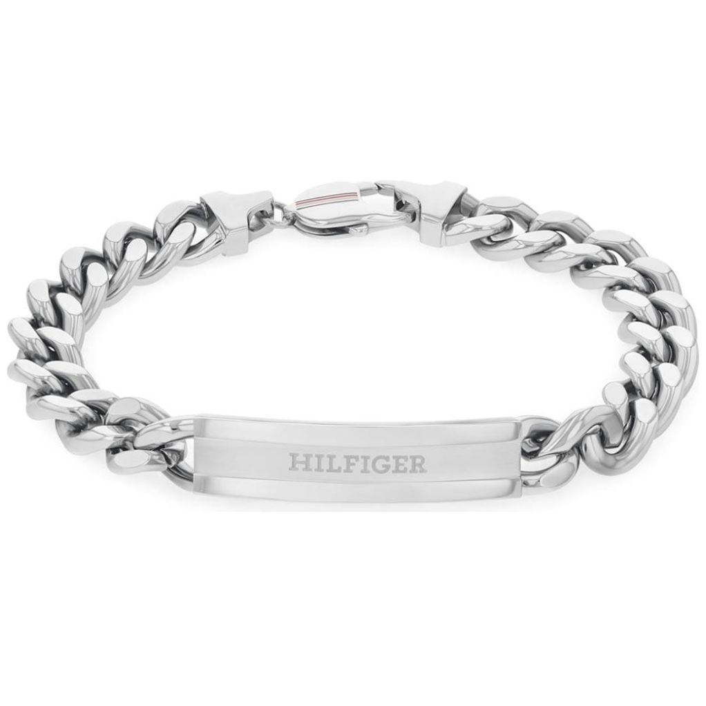 Pulsera Acero Inoxidable Plateado Tommy Hilfiger para Hombre