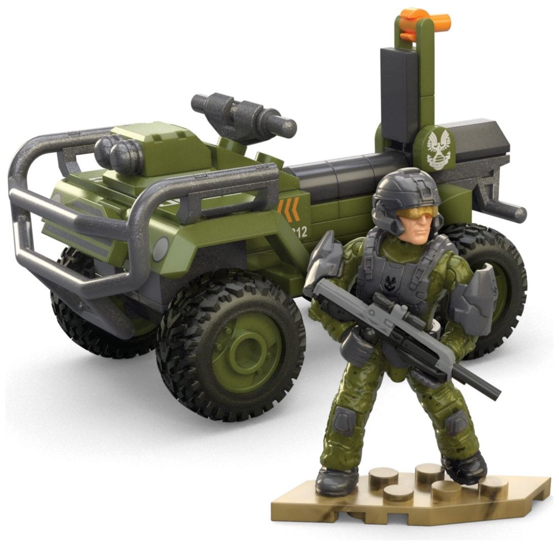 Halo Juguete de Construcción Mongoose Del Fleetcom Mega