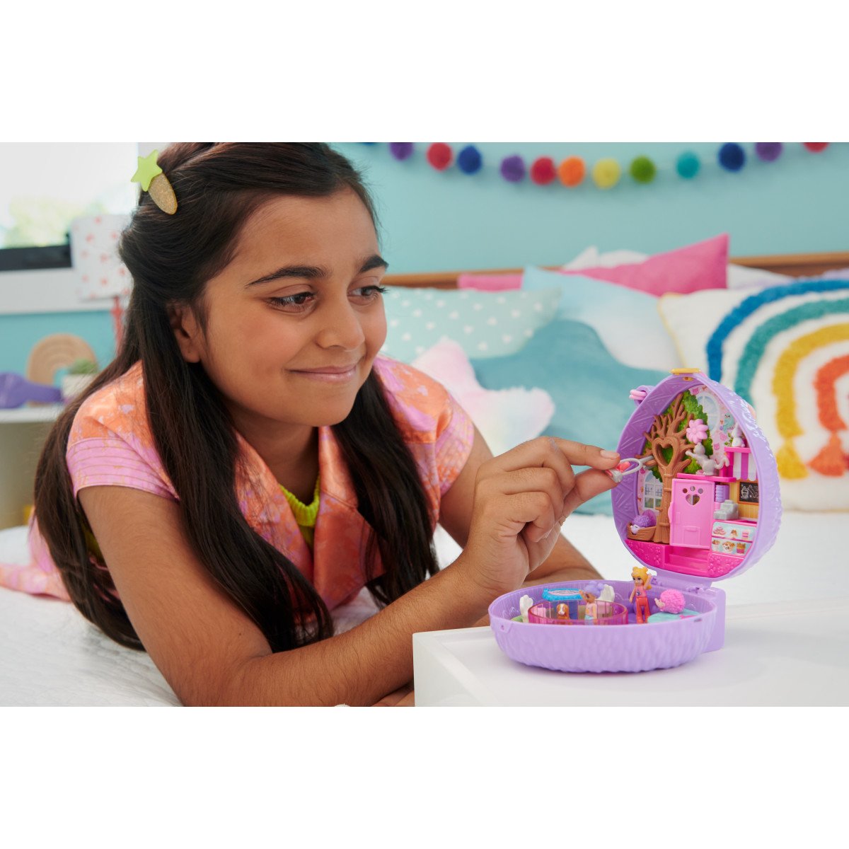 Estuche de Cafetería de Erizo Polly Pocket