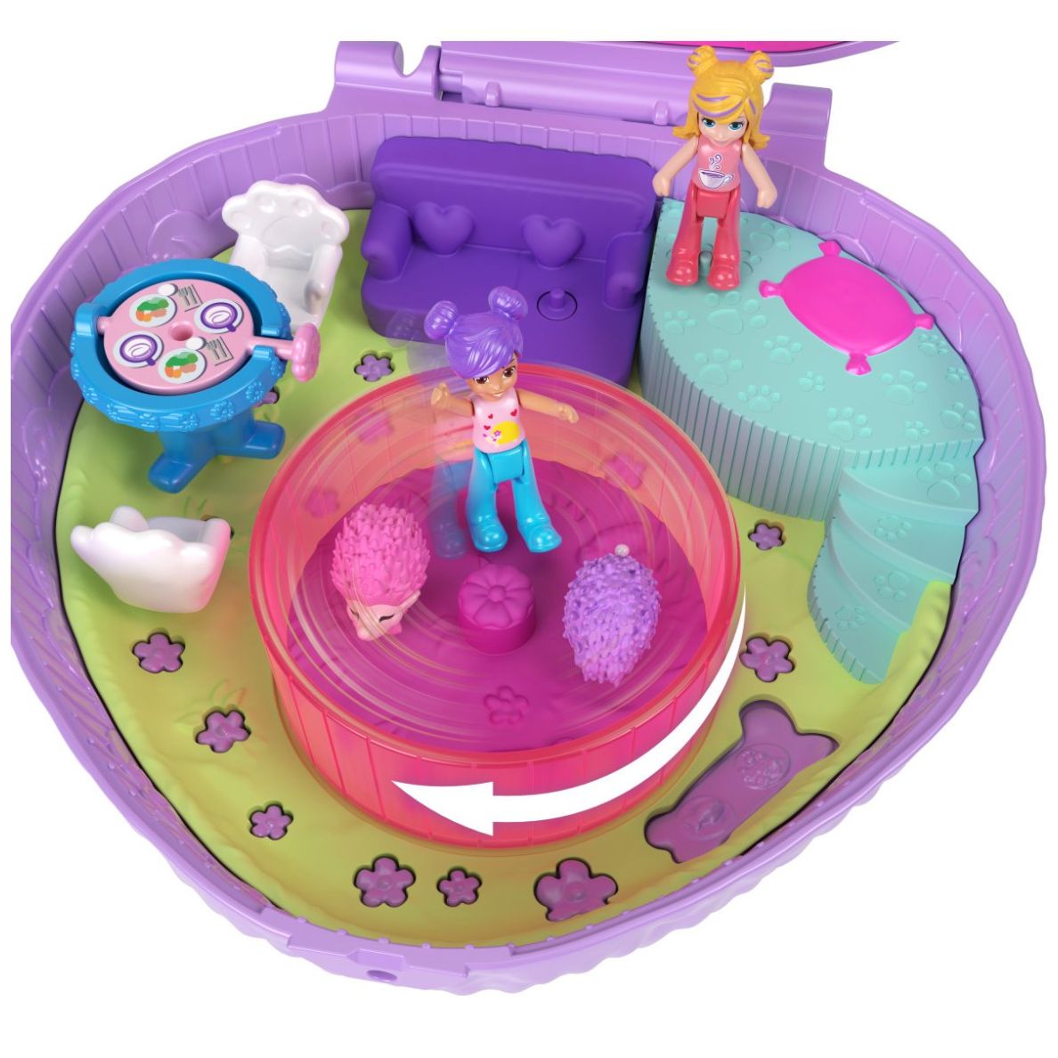 Estuche de Cafetería de Erizo Polly Pocket
