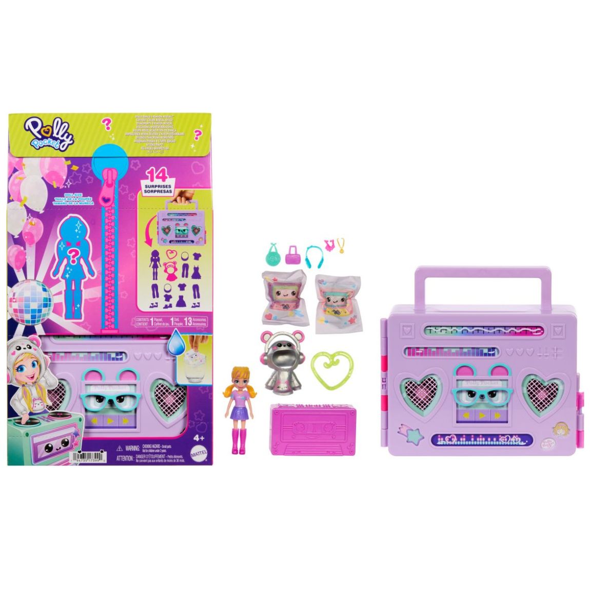 Fiesta Disco Fashion Reveal™ Polly Pocket