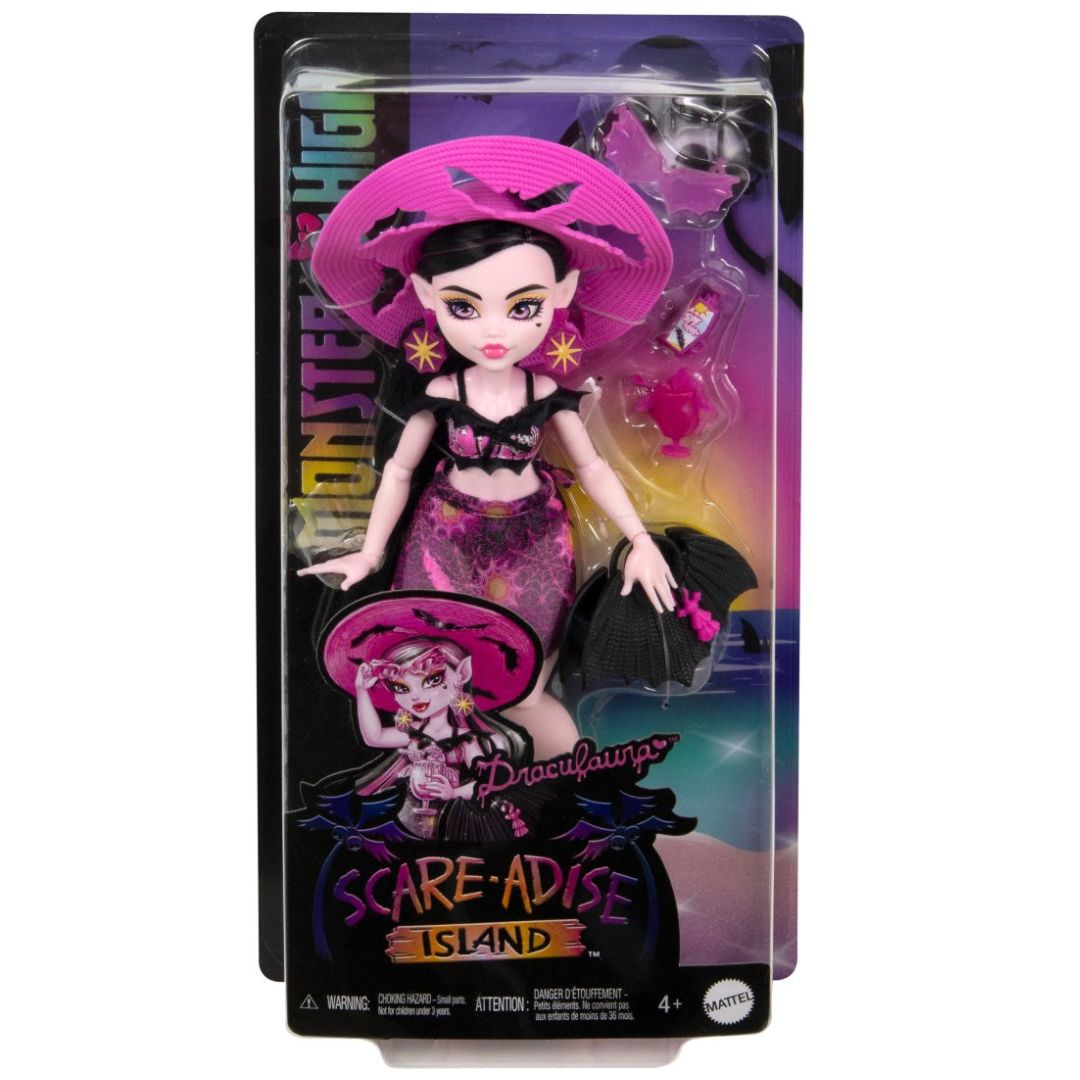 Muñeca Monster High Isla Del Terror Draculaura