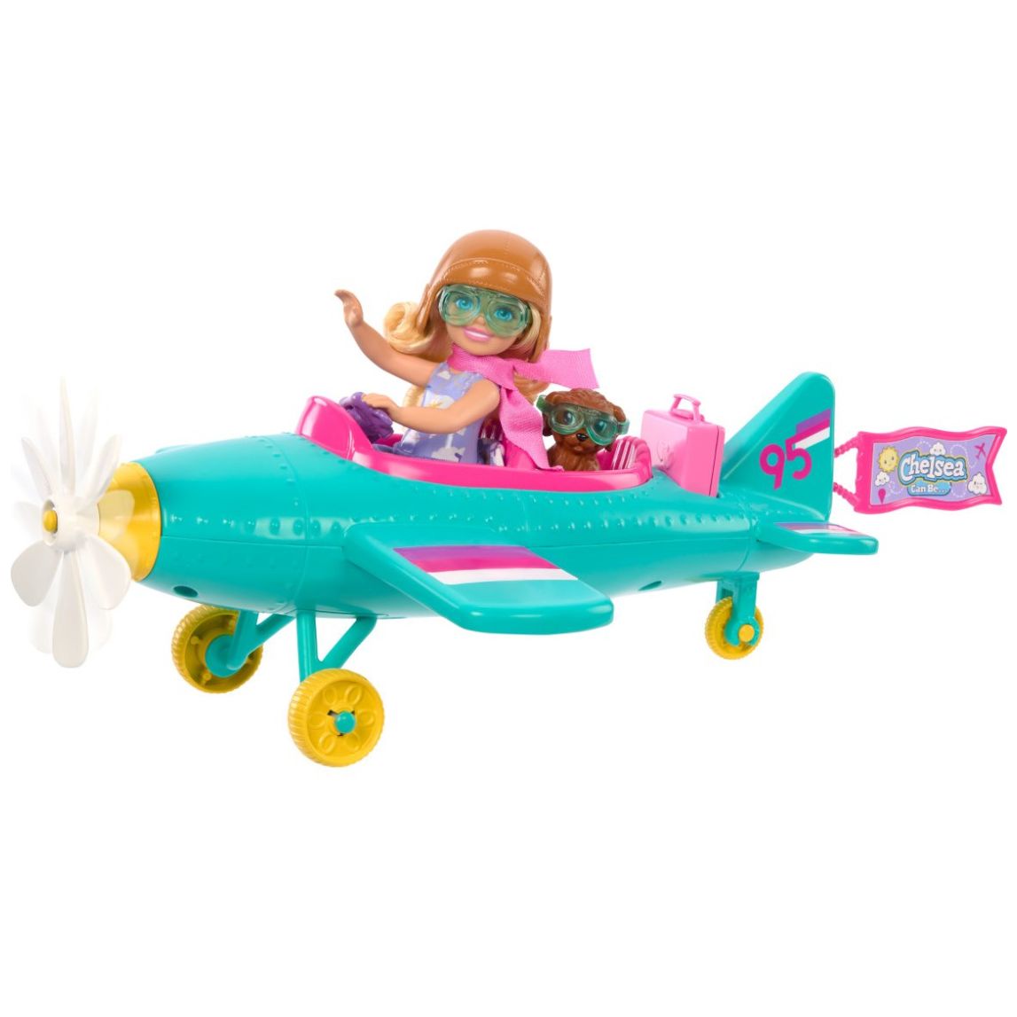 Barbie Set de Juego Chelsea Piloto de Avión