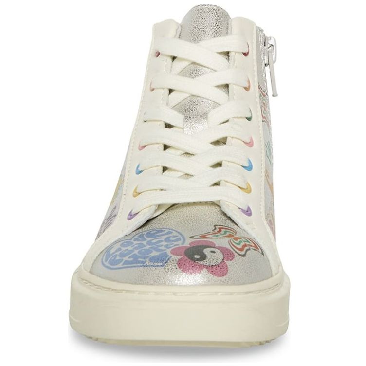 Tenis Bota Figuras Blanco Steve Madden para Niña