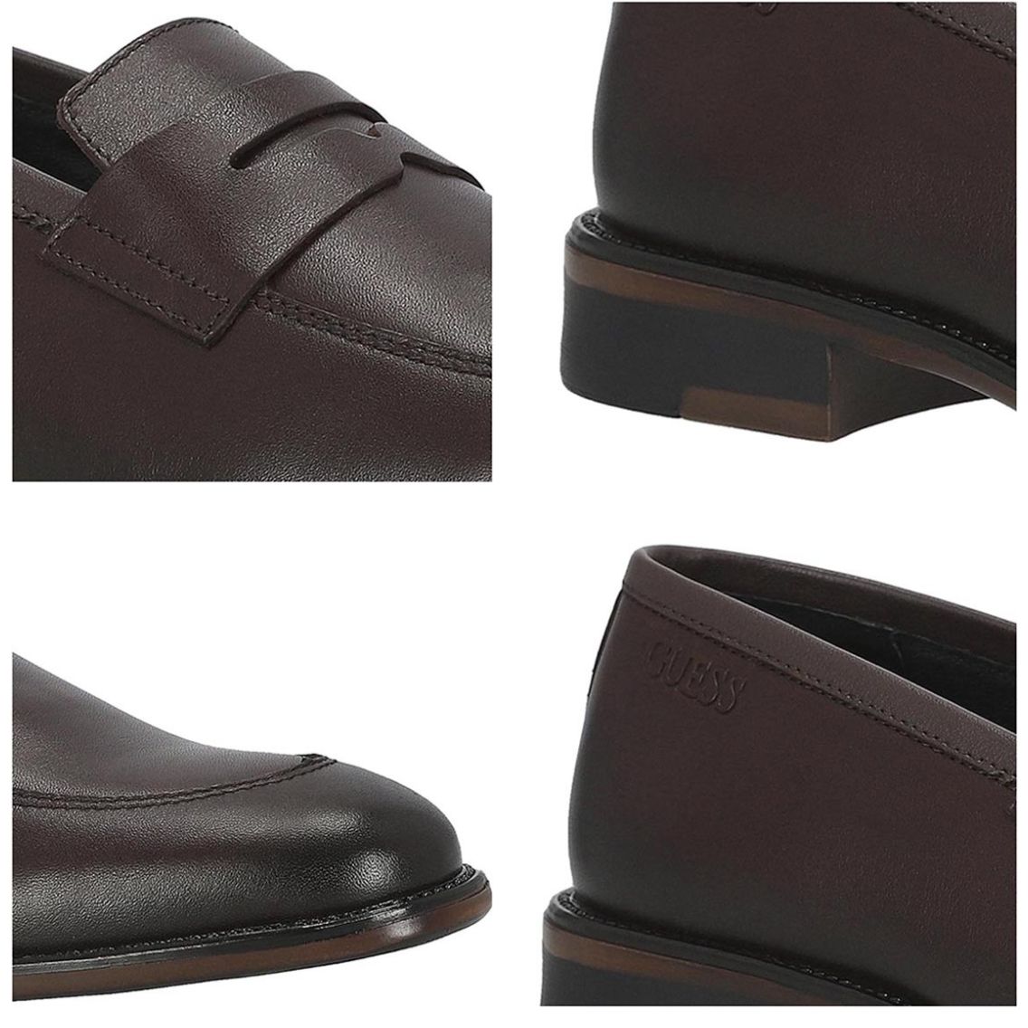 Mocasín para Hombre, Color Vino Guess