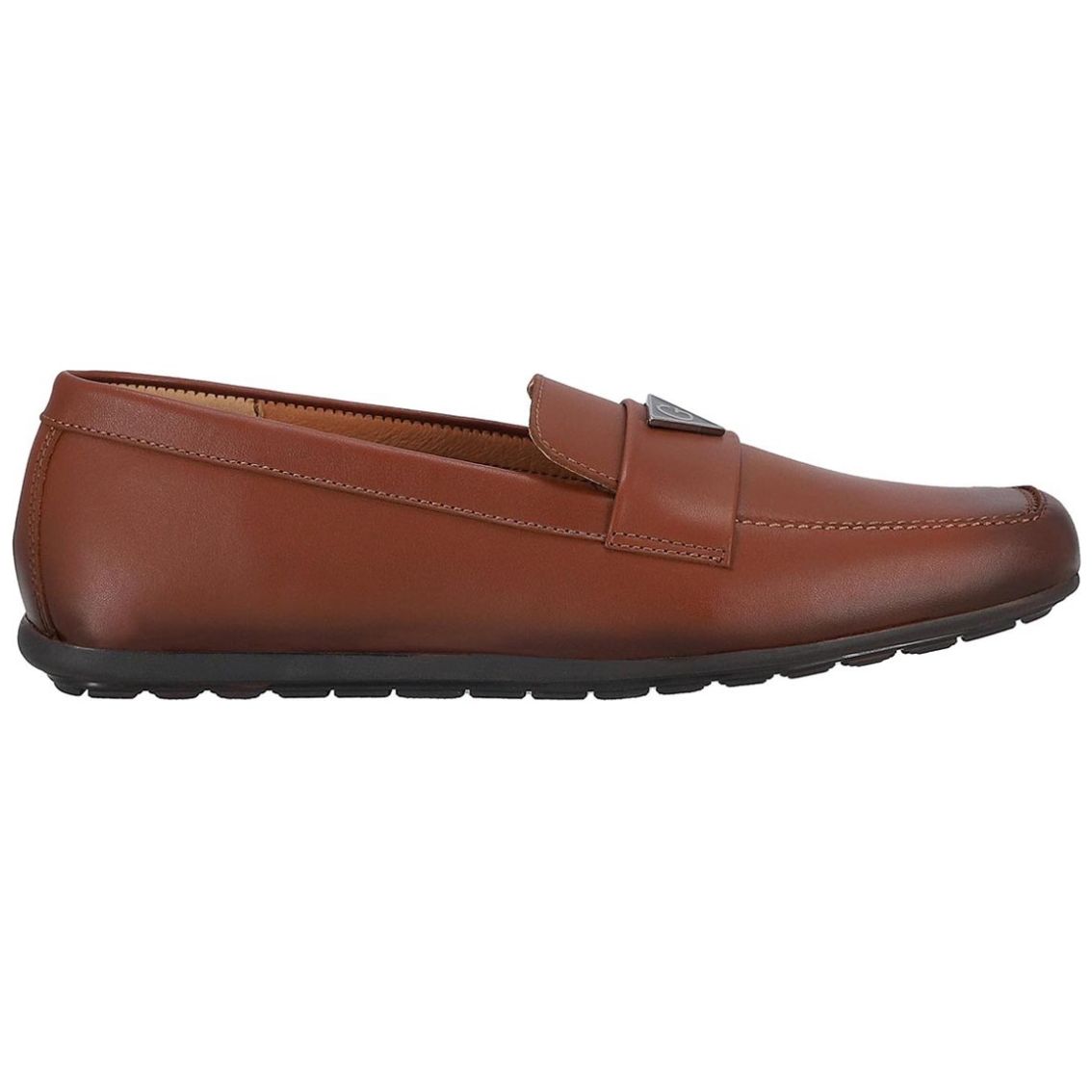 Mocasín en Piel para Hombre, Color Café Guess