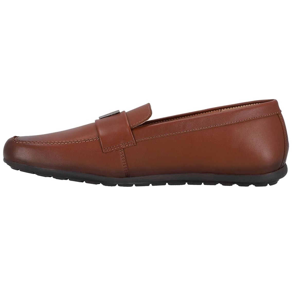 Mocasín en Piel para Hombre, Color Café Guess