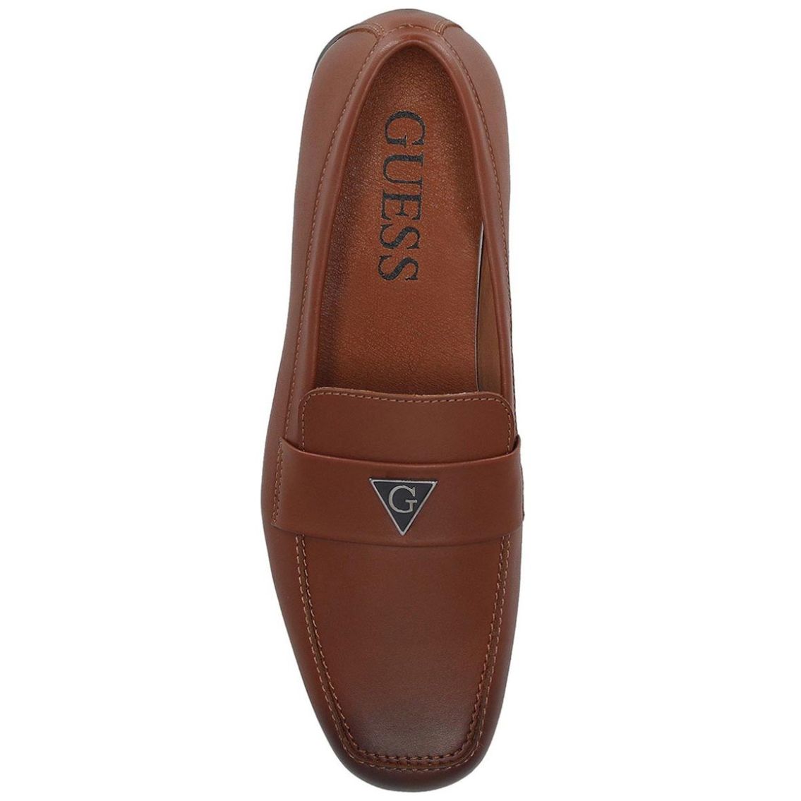 Mocasín en Piel para Hombre, Color Café Guess