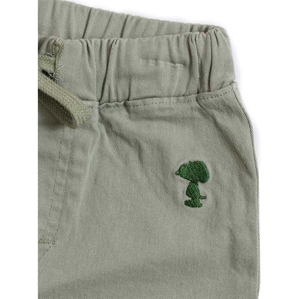 Conjunto para Bebé 2 Piezas Playera Manga Corta con Pantalón Snoopy