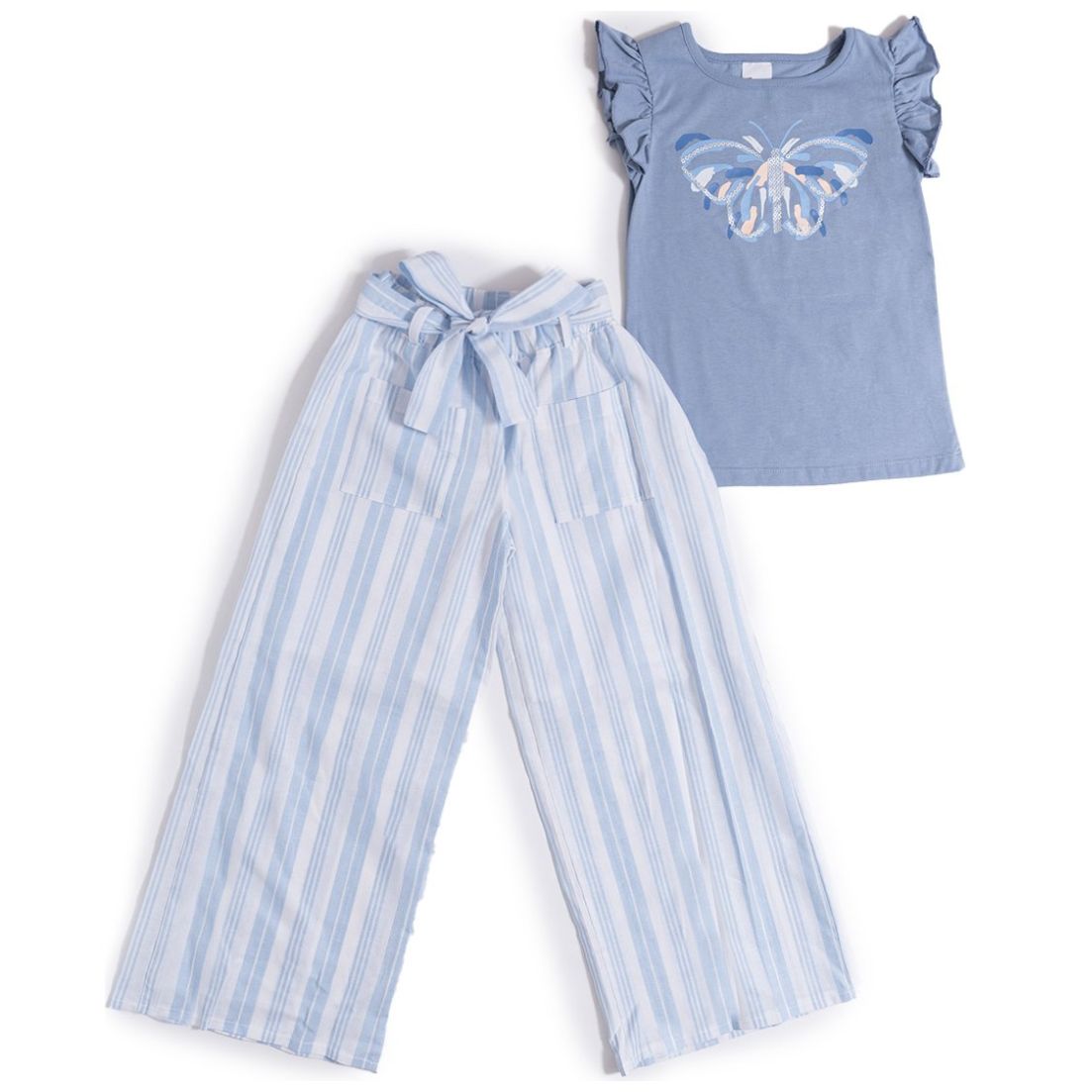 Conjunto para Niña Playera Manga Corta y Pantalón Being 2 Nice