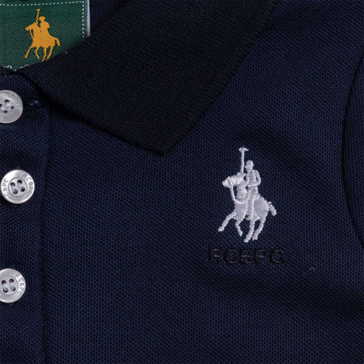 Vestido para Bebé Manga Corta Cuello Tipo Polo Roya Polo Club