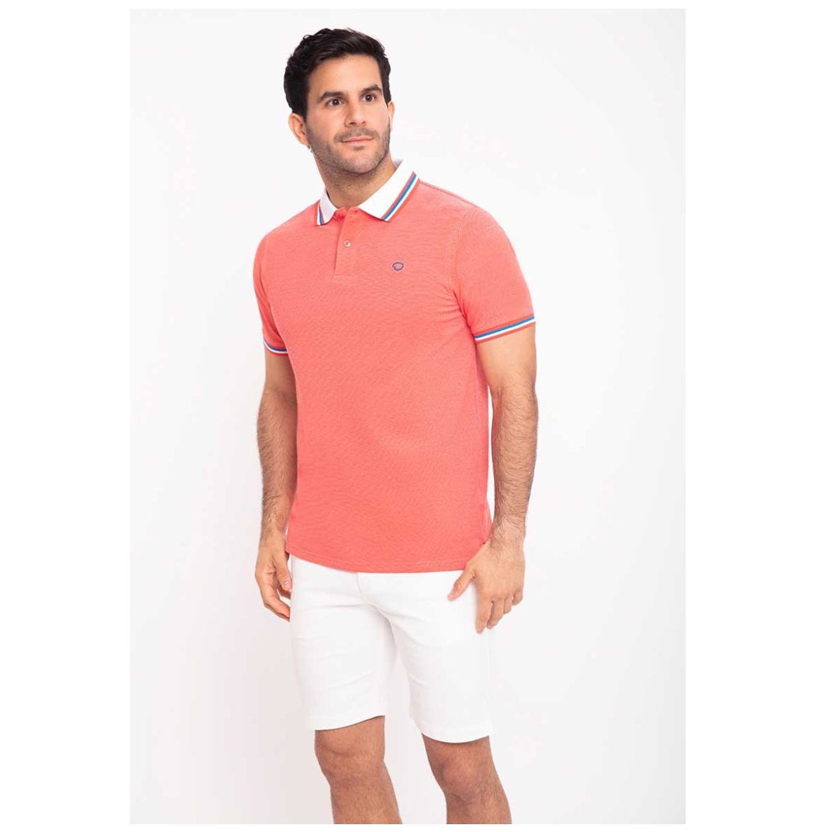 Playera Tipo Polo Manga Corta Oscar de la Renta para Hombre