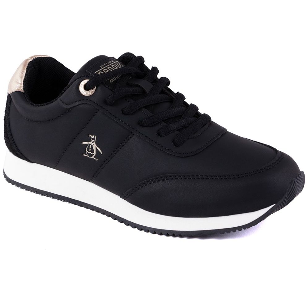 Tenis Casual con Agujeta Negro Original Penguin