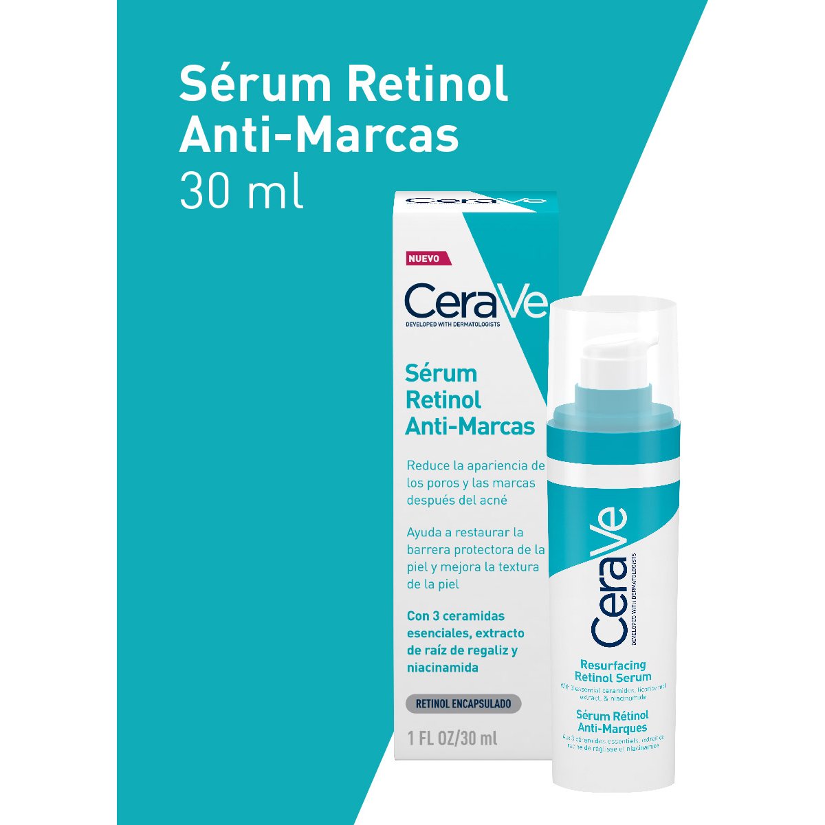 Cerave Serum Retinol Anti-Marcas 30 Ml