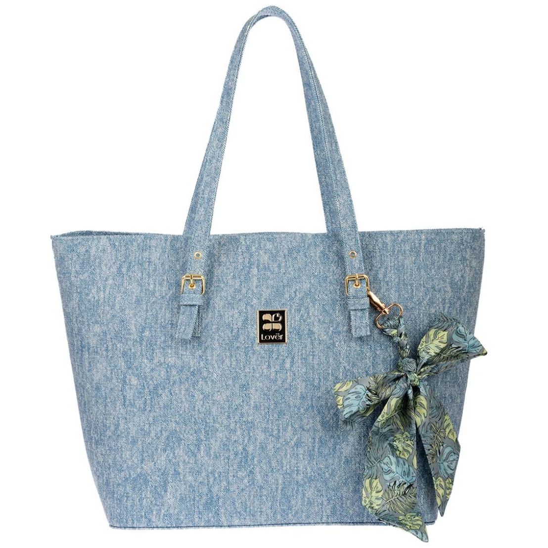 Bolso Tote Lover Mezclilla para Mujer