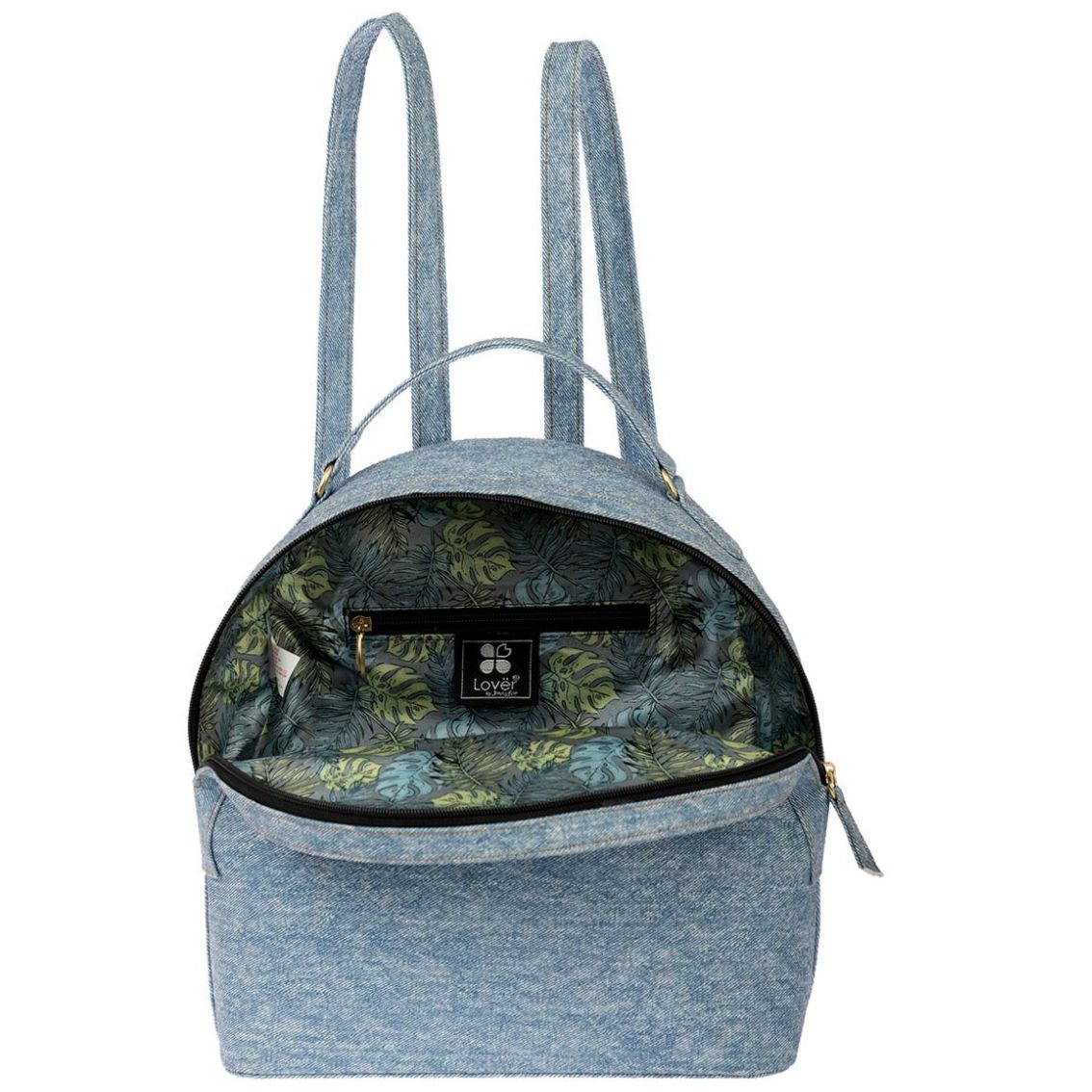 Bolso Backpack Lover Mezclilla para Mujer