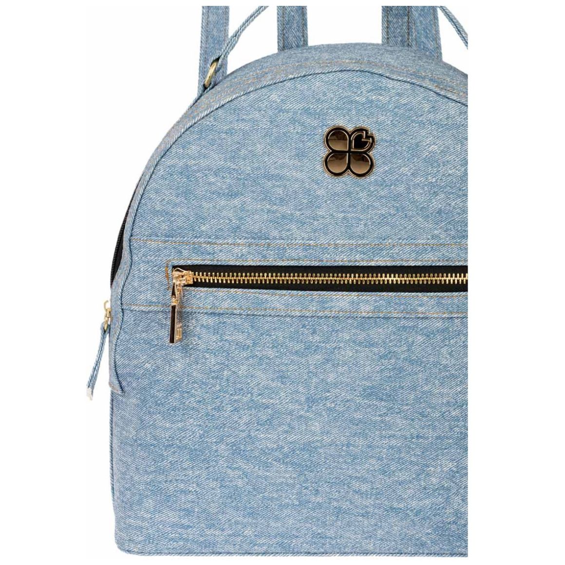 Bolso Backpack Lover Mezclilla para Mujer