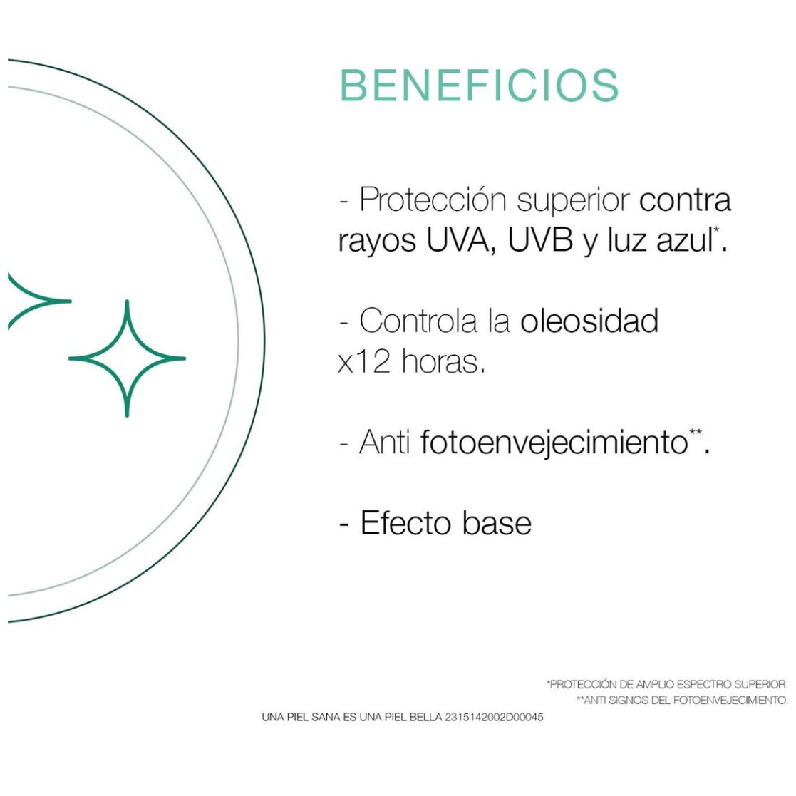 Neutrogena Protector Solar Facial Tono Oscuro Sun Fresh Derm Care Niacinamida Fps50+ 40G