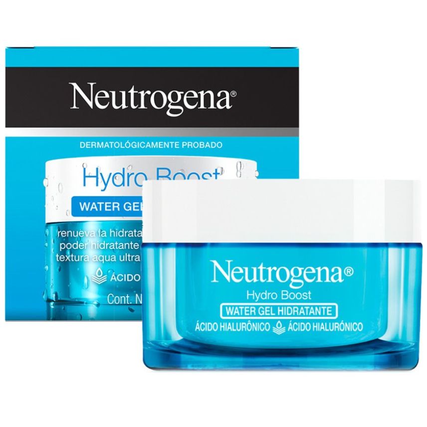 Neutrogena Hydro Boost Crema Hidratante Facial en Gel Ácido Hialurónico 50G