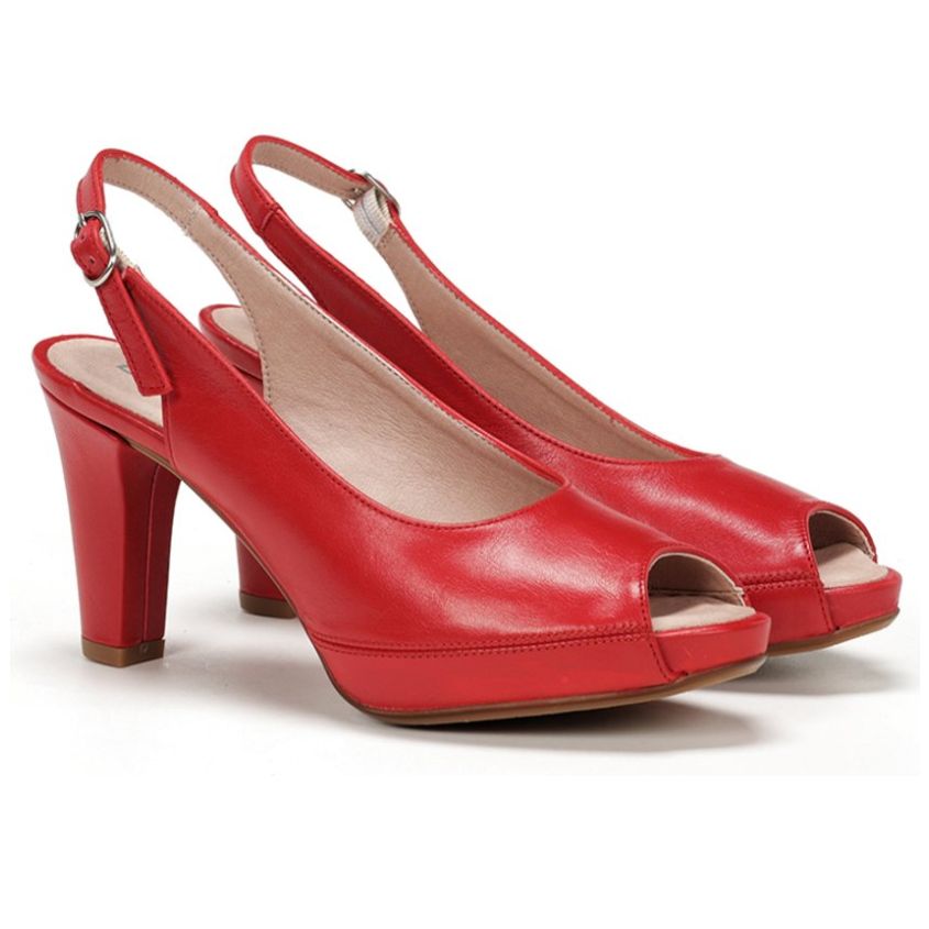 Zapatilla Destalonada Boca de Pescado para Mujer Dorking