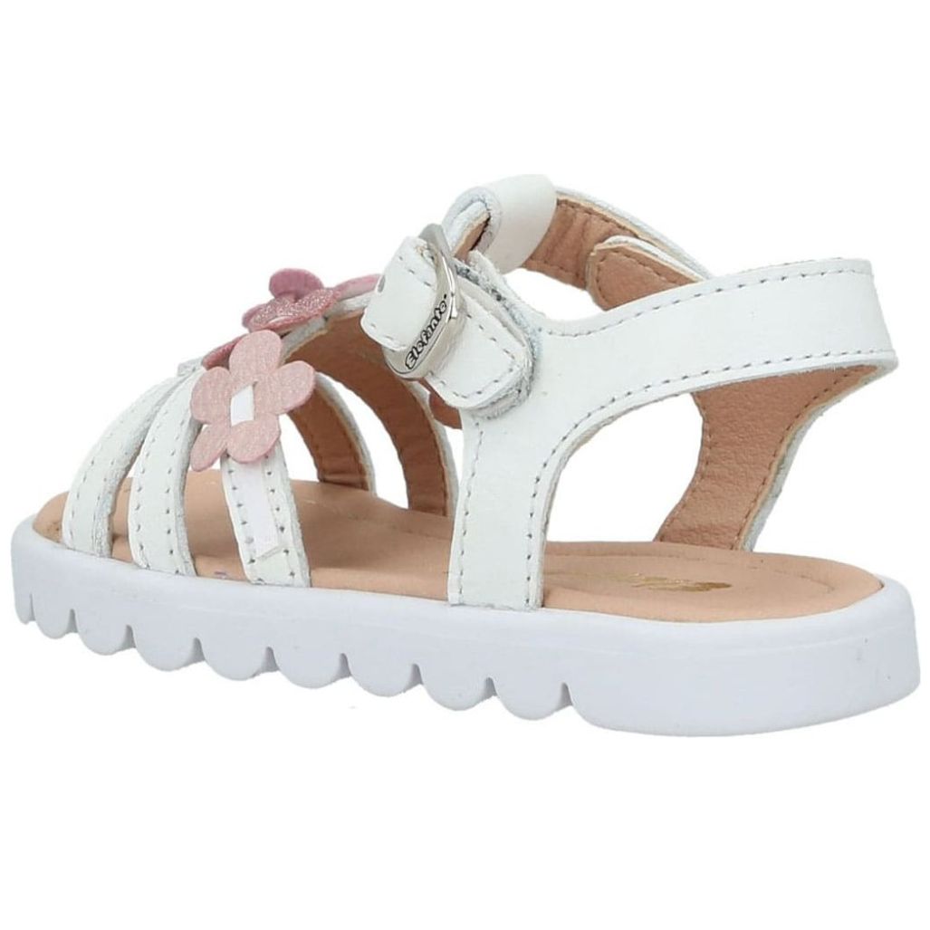 Sandalia Elefante con Hebilla 15-17 Blanco